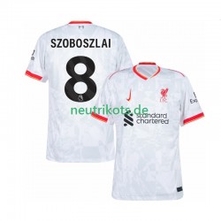 Fußballtrikot Liverpool Szoboszlai 8 Herren Ausweich 2024-2025 Kurzarm