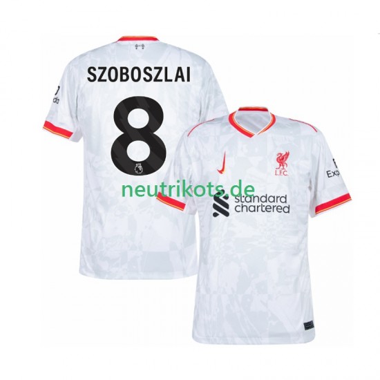 Fußballtrikot Liverpool Szoboszlai 8 Herren Ausweich 2024-2025 Kurzarm
