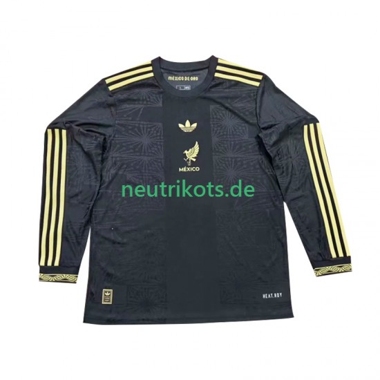 Fußballtrikot Mexiko Gold Cup Herren Heim 2025 Langarm