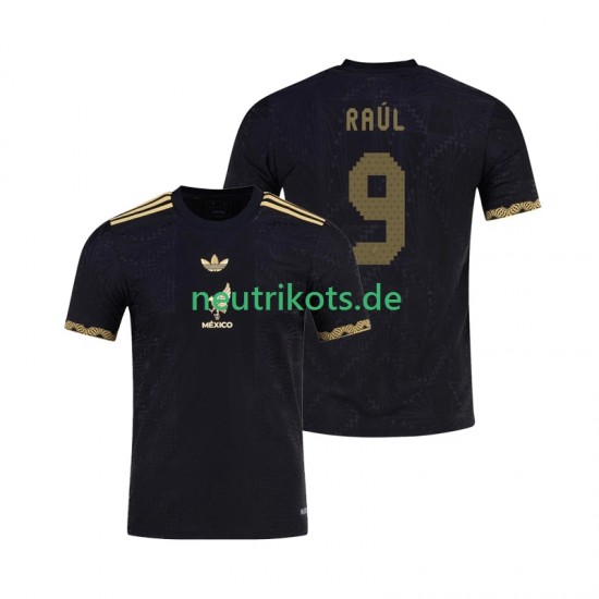 Fußballtrikot Mexiko Raul Jimenez 9 Gold Cup Herren Heim 2025 Kurzarm