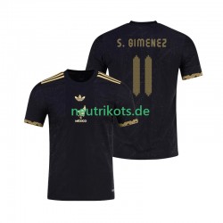 Fußballtrikot Mexiko Santiago Gimenez 11 Gold Cup Herren Heim 2025 Kurzarm