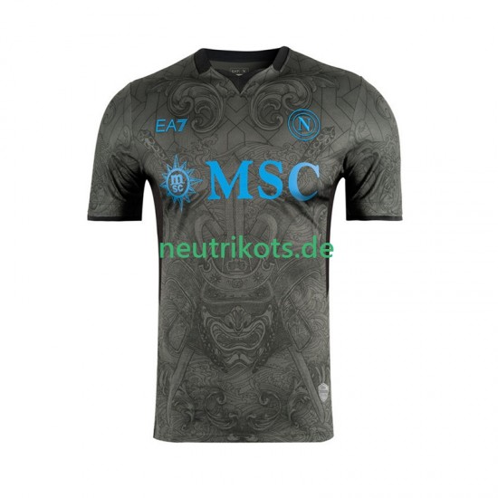 Fußballtrikot SSC Neaples Herren Ausweich 2024-2025 Kurzarm