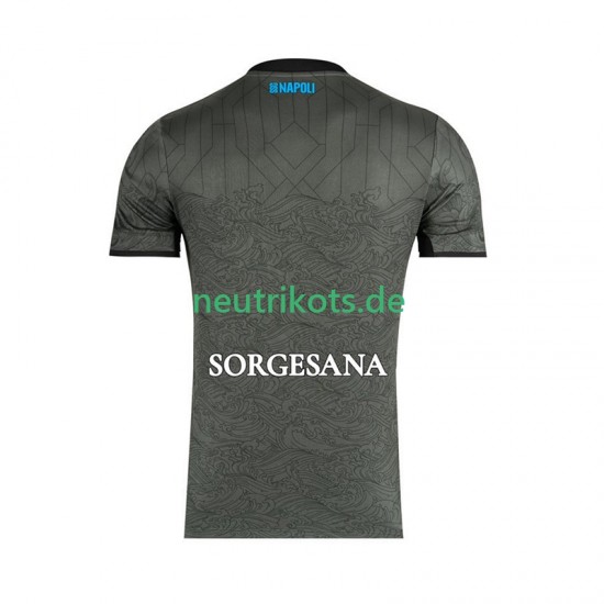Fußballtrikot SSC Neaples Herren Ausweich 2024-2025 Kurzarm