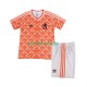 Fußballtrikot Niederlande 1988 Retro Kinder Heim Kurzarm