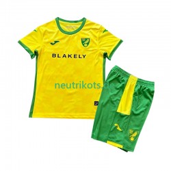 Fußballtrikot Norwich City Kinder Heim 2024-2025 Kurzarm