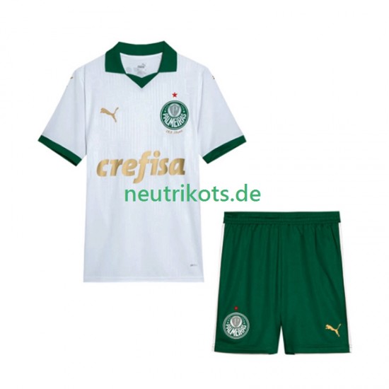 Fußballtrikot Palmeiras Kinder Auswärts 2024 Kurzarm