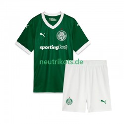 Fußballtrikot Palmeiras Kinder Heim 2025 Kurzarm