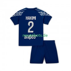 Fußballtrikot Paris Saint-Germain Hakimi 2 Kinder Viertes 2024-2025 Kurzarm