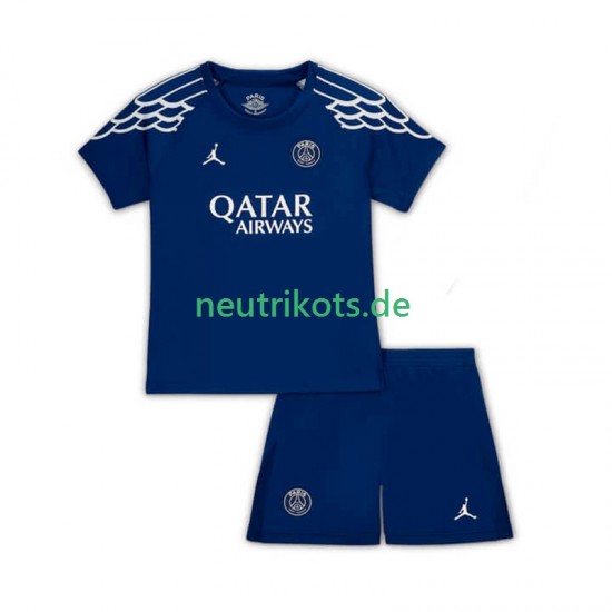 Fußballtrikot Paris Saint-Germain Kinder Viertes 2024-2025 Kurzarm