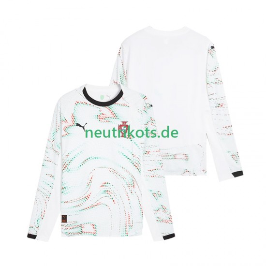 Fußballtrikot Portugal Herren Auswärts 2025 Langarm