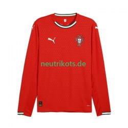 Fußballtrikot Portugal Herren Heim 2025 Langarm