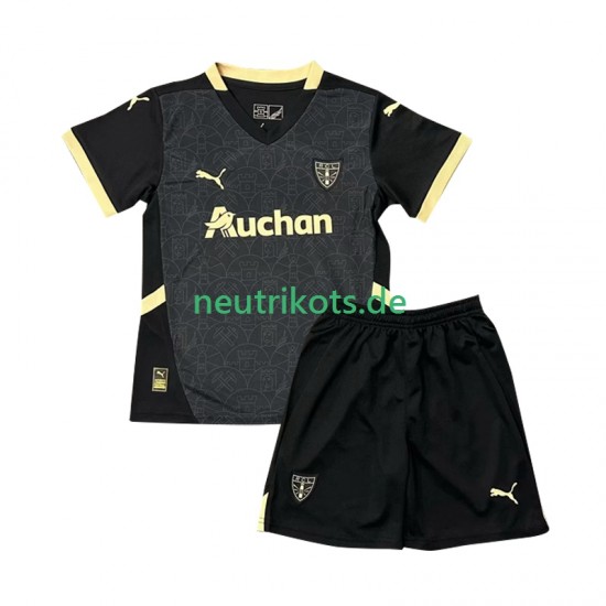 Fußballtrikot RC Lens Special Kinder Heim 2024-2025 Kurzarm