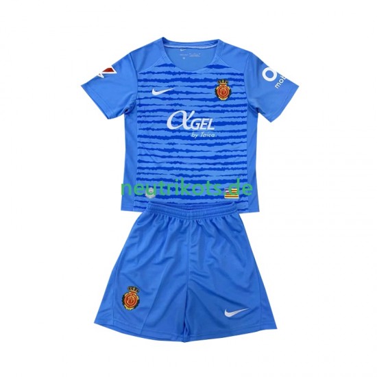 Fußballtrikot RCD Mallorca Kinder Ausweich 2024-2025 Kurzarm