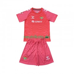 Fußballtrikot Betis Sevilla Torwart Kinder Viertes 2024-2025 Kurzarm