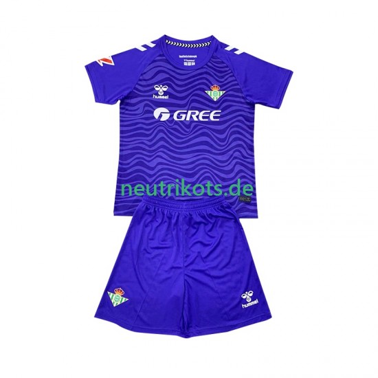 Fußballtrikot Betis Sevilla Torwart Kinder Ausweich 2024-2025 Kurzarm