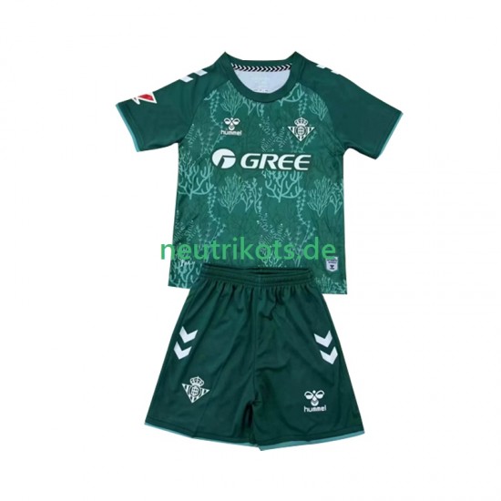 Fußballtrikot Betis Sevilla Sustainability Kinder Heim 2024-2025 Kurzarm