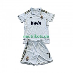 Fußballtrikot Real Madrid Cristiano Ronaldo 7 2012 Retro Kinder Heim 2011 Kurzarm