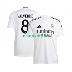 Fußballtrikot Real Madrid Federico Valverde 8 Herren Heim 2024-2025 Kurzarm