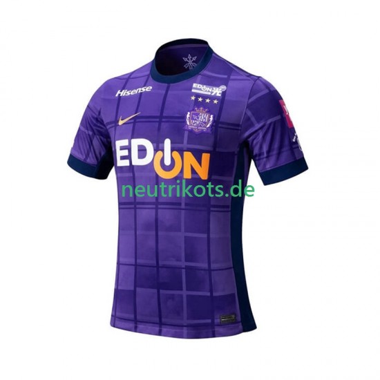 Fußballtrikot Sanfrecce Hiroshima Herren Heim 2025 Kurzarm