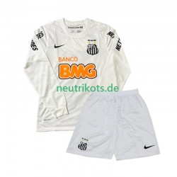 Fußballtrikot Santos 2012 Retro Kinder Heim 2011 Langarm