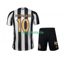 Fußballtrikot Santos Neymar JR 10 Kinder Auswärts 2024-2025 Kurzarm