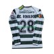 Fußballtrikot Sporting CP Cristiano Ronaldo 28 2001 2003 Retro Herren Heim Langarm