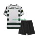 Fußballtrikot Sporting CP 2001 2003 Retro Kinder Heim Kurzarm