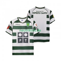 Fußballtrikot Sporting CP 2001 2003 Retro Herren Heim Kurzarm