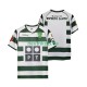 Fußballtrikot Sporting CP 2001 2003 Retro Herren Heim Kurzarm