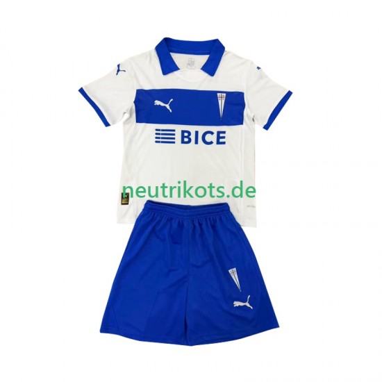 Fußballtrikot Universidad Catolica Kinder Heim 2025 Kurzarm