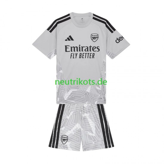 Fußballtrikot Arsenal Torwart Kinder Heim 2026-2027 Kurzarm