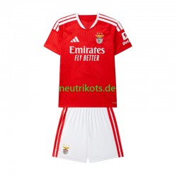 Fußballtrikot Benfica Kinder Heim 2026-2027 Kurzarm
