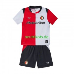 Fußballtrikot Feyenoord Rotterdam Kinder Heim 2026-2027 Kurzarm