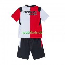 Fußballtrikot Feyenoord Rotterdam Kinder Heim 2026-2027 Kurzarm