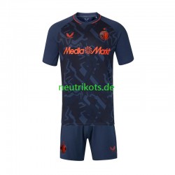 Fußballtrikot Feyenoord Rotterdam Kinder Ausweich 2026-2027 Kurzarm