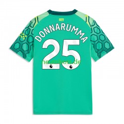 Fußballtrikot Manchester City Gianluigi Donnarumma 25 Torwart Herren Heim 2026-2027 Kurzarm