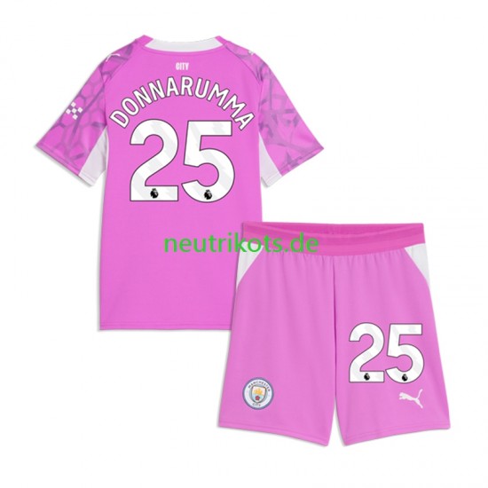Fußballtrikot Manchester City Gianluigi Donnarumma Torwart Kinder Auswärts 2026-2027 Kurzarm