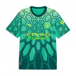 Fußballtrikot Manchester City Gianluigi Donnarumma Torwart Kinder Heim 2026-2027 Kurzarm