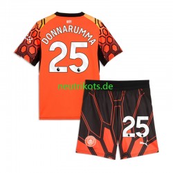 Fußballtrikot Manchester City Gianluigi Donnarumma Torwart Kinder Ausweich 2026-2027 Kurzarm