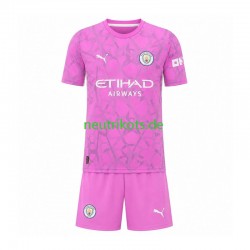 Fußballtrikot Manchester City Torwart Kinder Auswärts 2026-2027 Kurzarm
