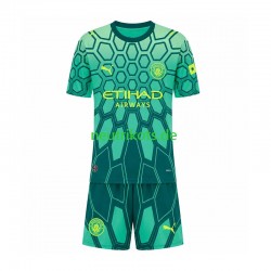 Fußballtrikot Manchester City Torwart Kinder Heim 2026-2027 Kurzarm
