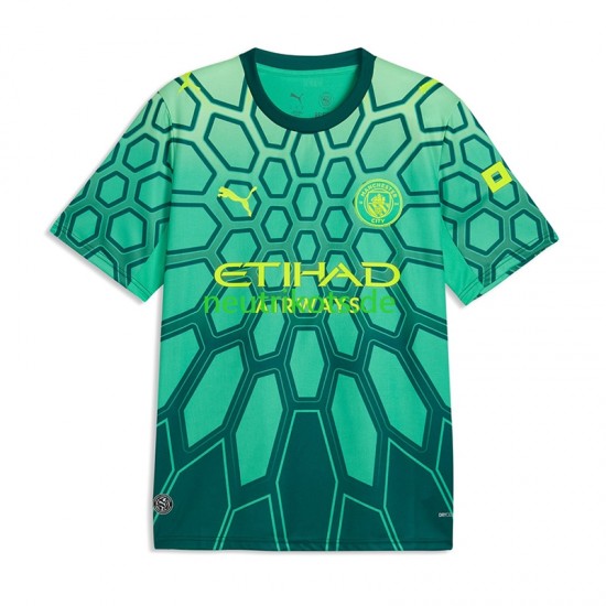 Fußballtrikot Manchester City Torwart Herren Heim 2026-2027 Kurzarm