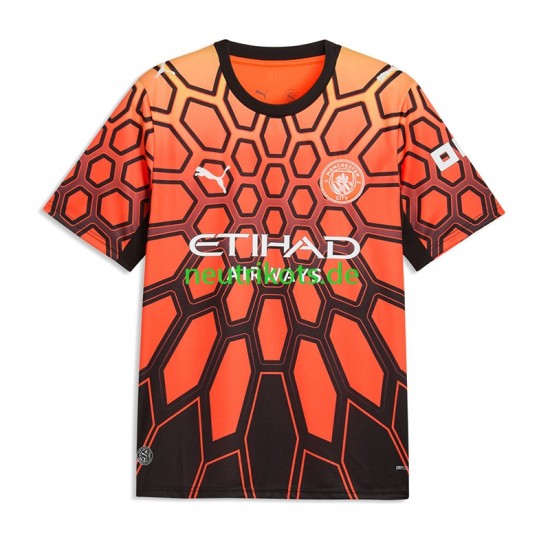 Fußballtrikot Manchester City Torwart Herren Ausweich 2026-2027 Kurzarm