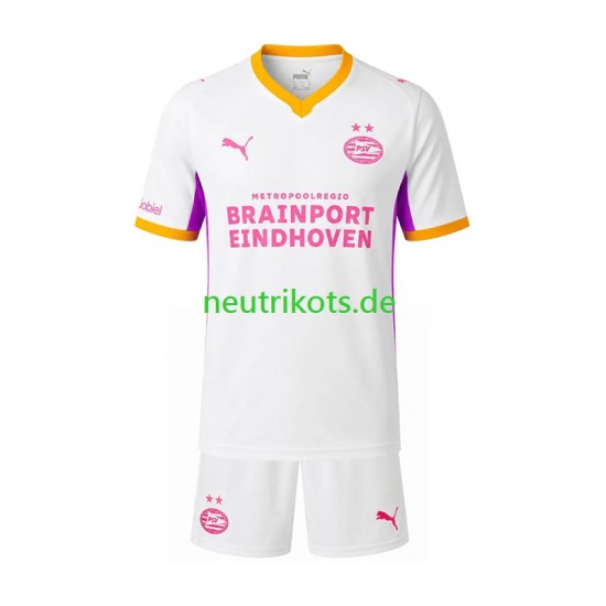 Fußballtrikot PSV Eindhoven Kinder Auswärts 2026-2027 Kurzarm