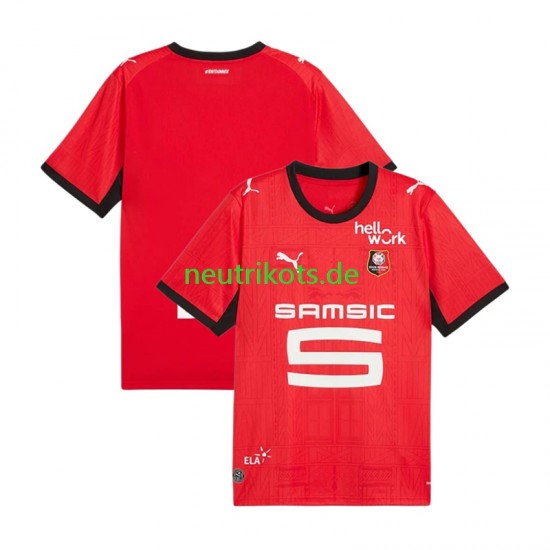 Fußballtrikot Stade Rennes Herren Heim 2026-2027 Kurzarm