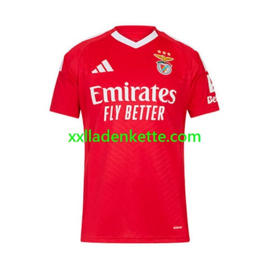 Fußballtrikot Benfica Herren Heim 2024-2025 Kurzarm