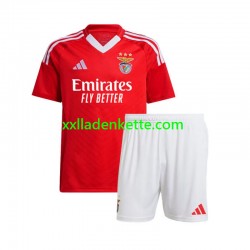 Fußballtrikot Benfica Kinder Heim 2024-2025 Kurzarm