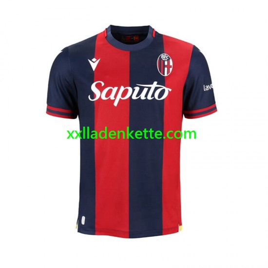 Fußballtrikot Bologna Herren Heim 2024-2025 Kurzarm