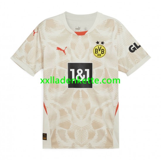 Fußballtrikot Borussia Dortmund Torwart Herren Auswärts 2024-2025 Kurzarm