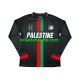 Fußballtrikot Club Deportivo Palestino Center Stripre Herren Heim 2024-2025 Langarm